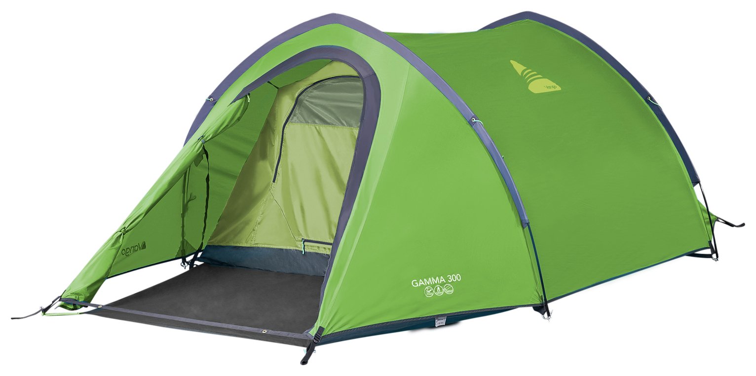 Vango Gamma 3 Man 2 Room Tunnel Camping Tent Review