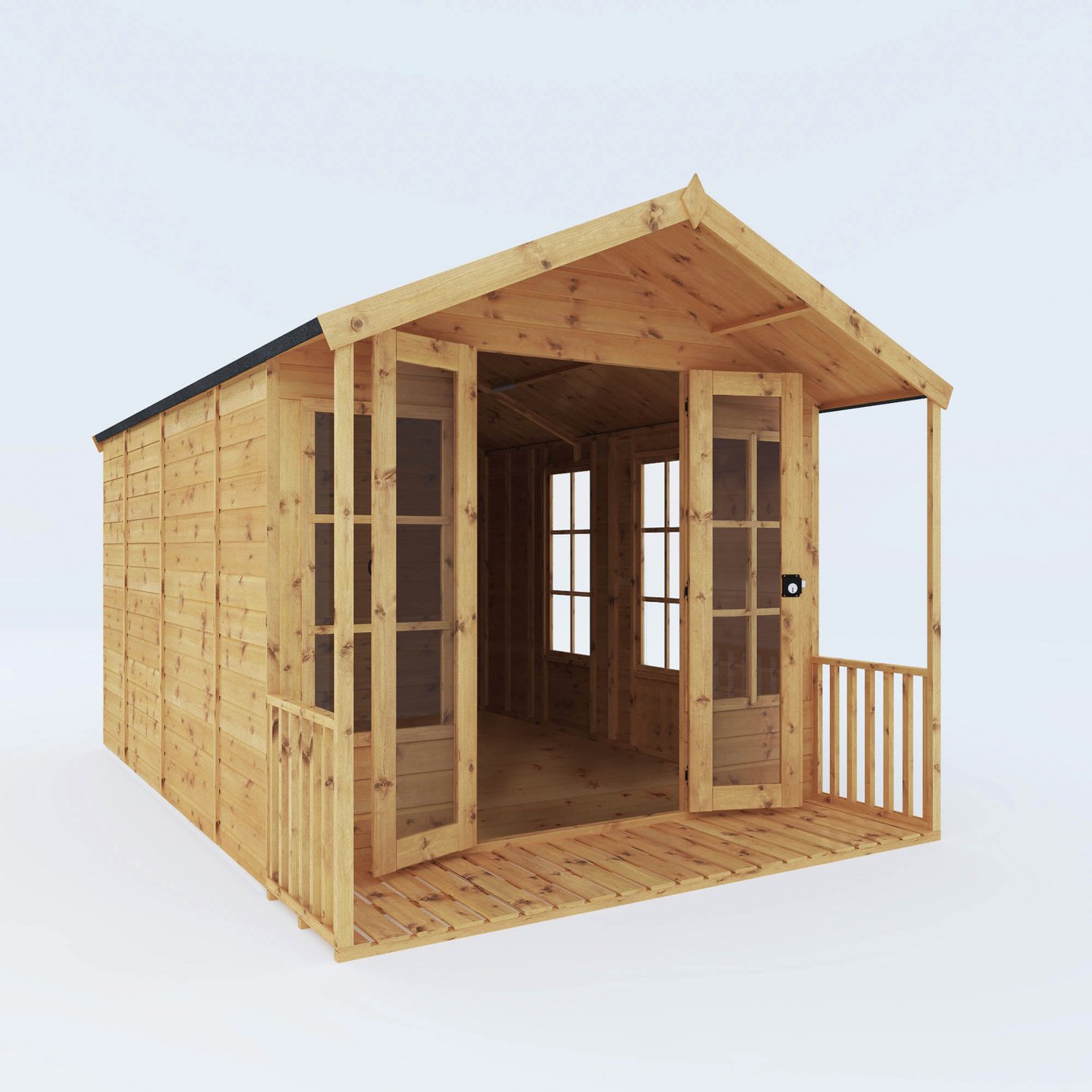 Mercia Wooden 12 x 8ft Premium Sussex Summerhouse