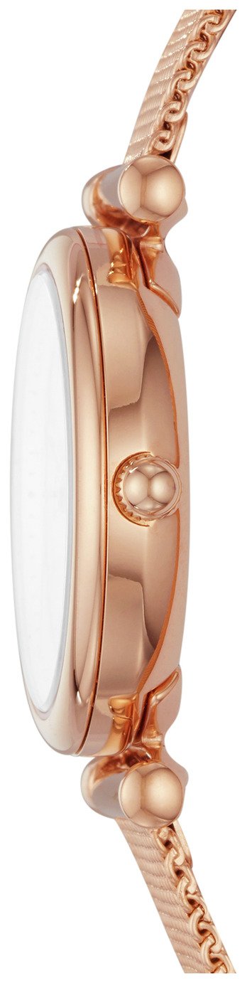 Fossil Carlie Mini Ladies Rose Gold Tone Bracelet Watch Review