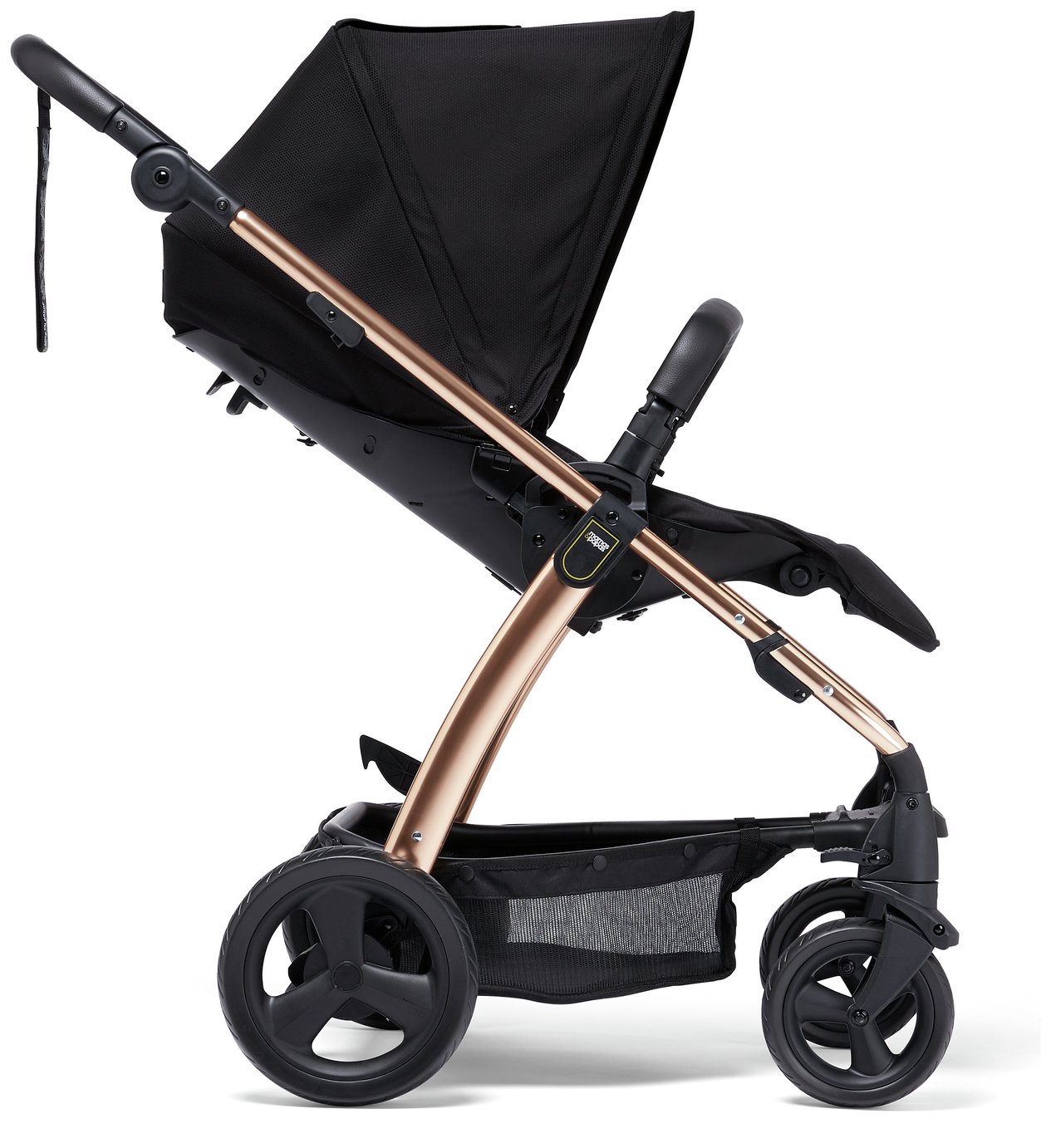 mamas and papas sola 2 black rose gold