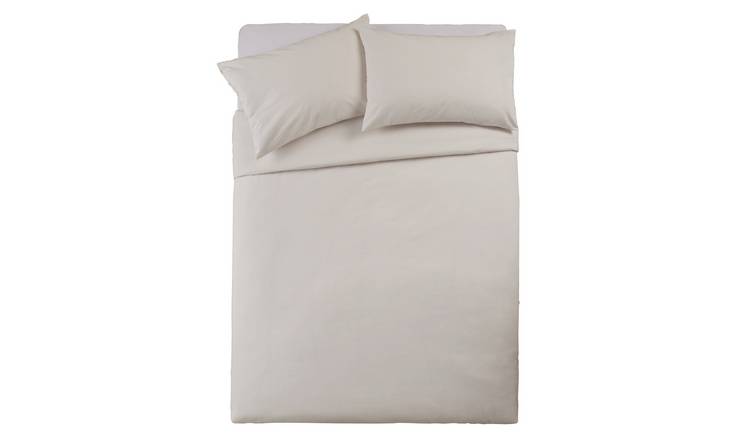 Buy Argos Home Brushed Cotton Duvet Set Double Duvet Cover