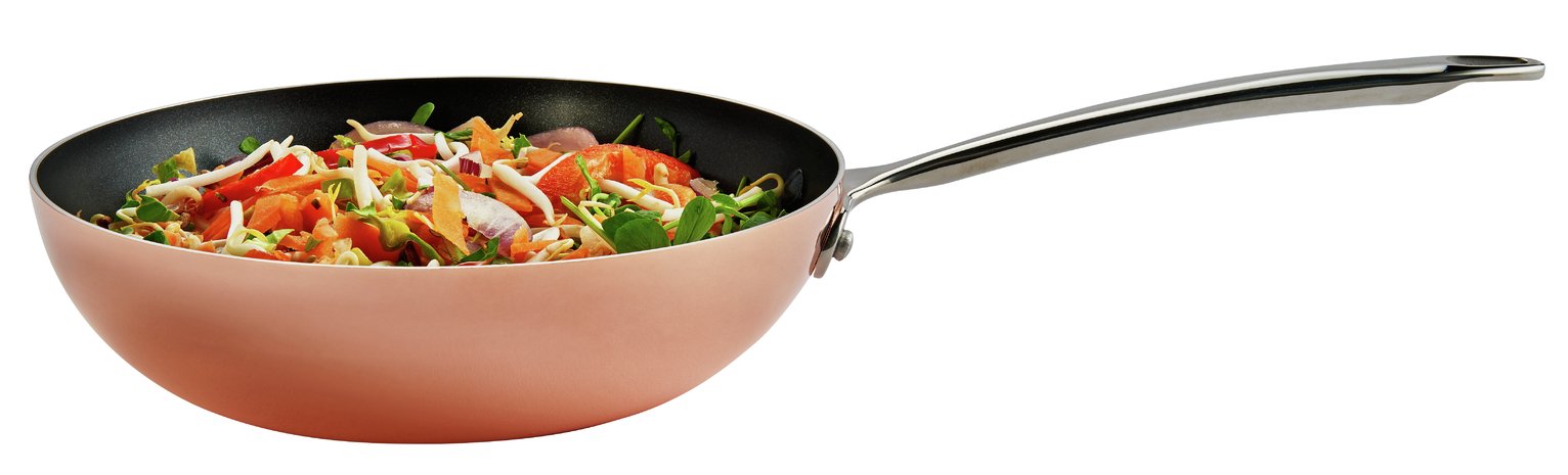 Argos Home 24cm Copper Triply Frying Pan Review