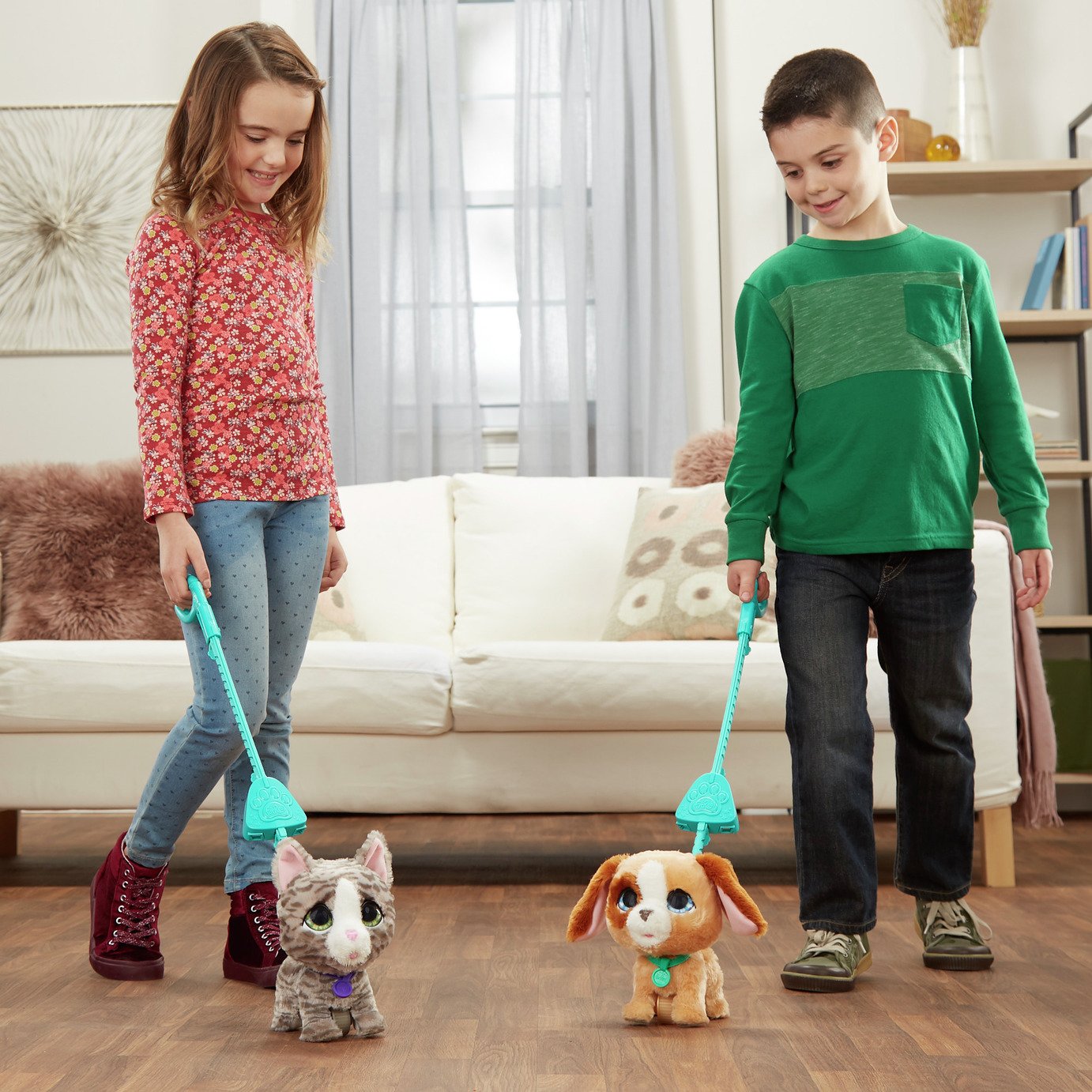 argos walking toy dogs