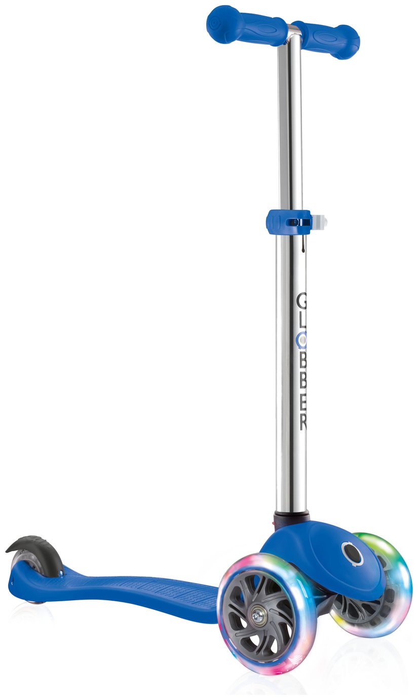 Globber Primo Lights Scooter - Blue