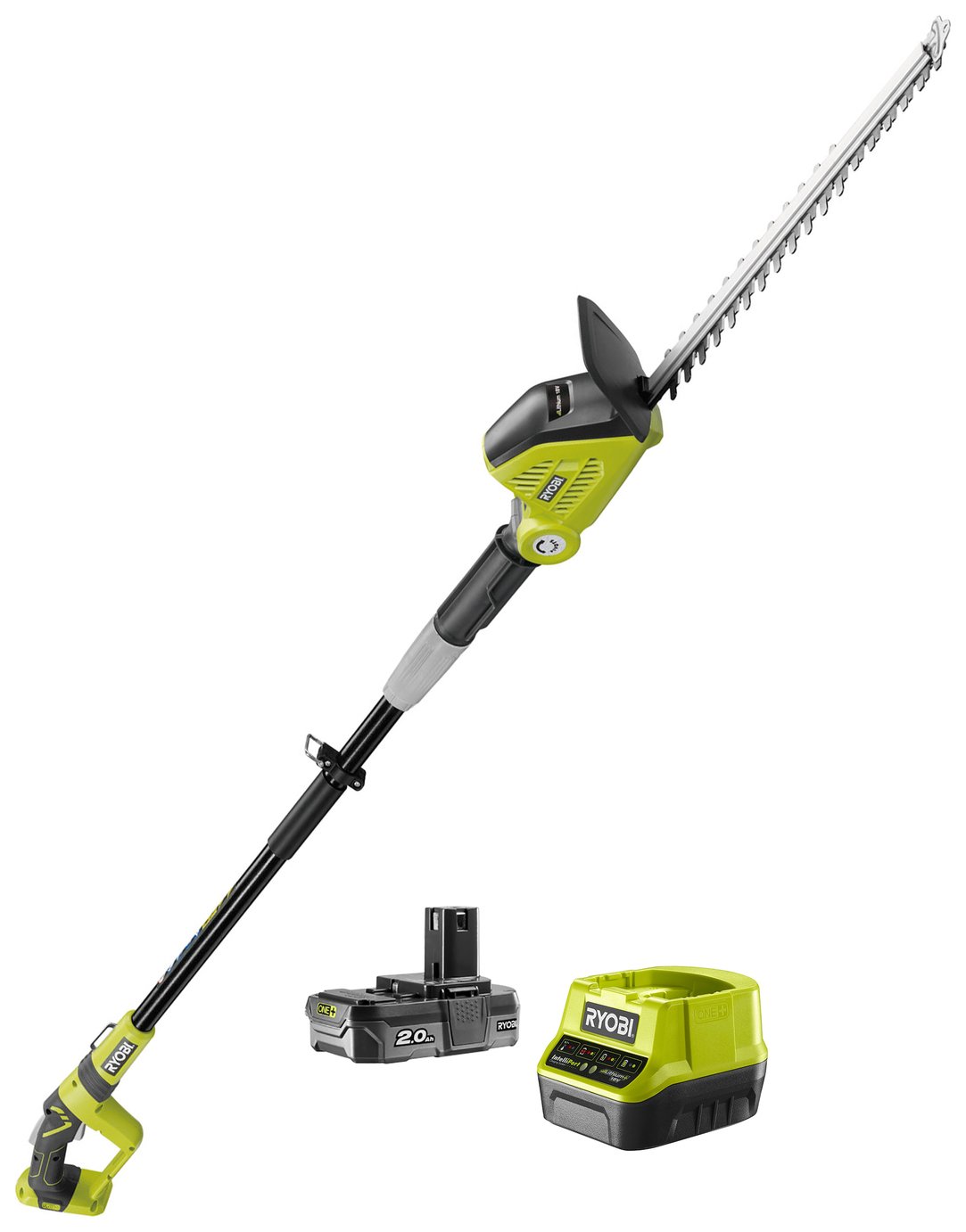 Ryobi RPT184520 ONE+ Pole Hedge Trimmer & 2.0Ah Battery -18V