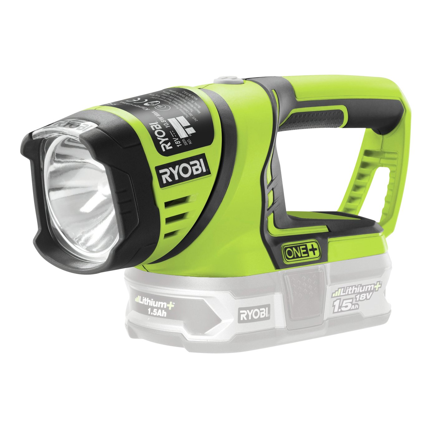 Ryobi RFL180M 150 Lumen Flash Light Bare Tool - 18V