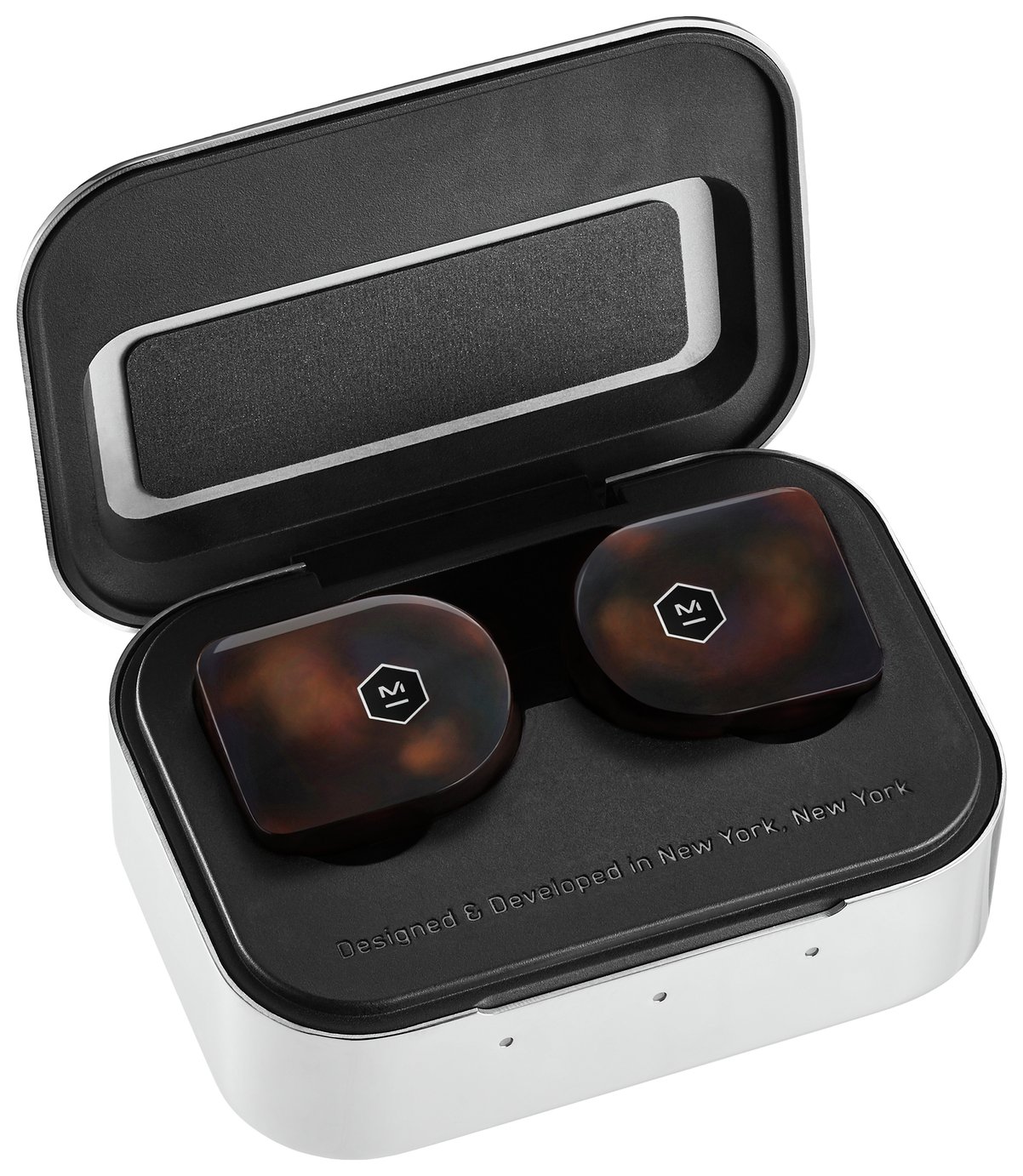 Master & Dynamic MW07 True Wireless Earphones-Tortoise Shell