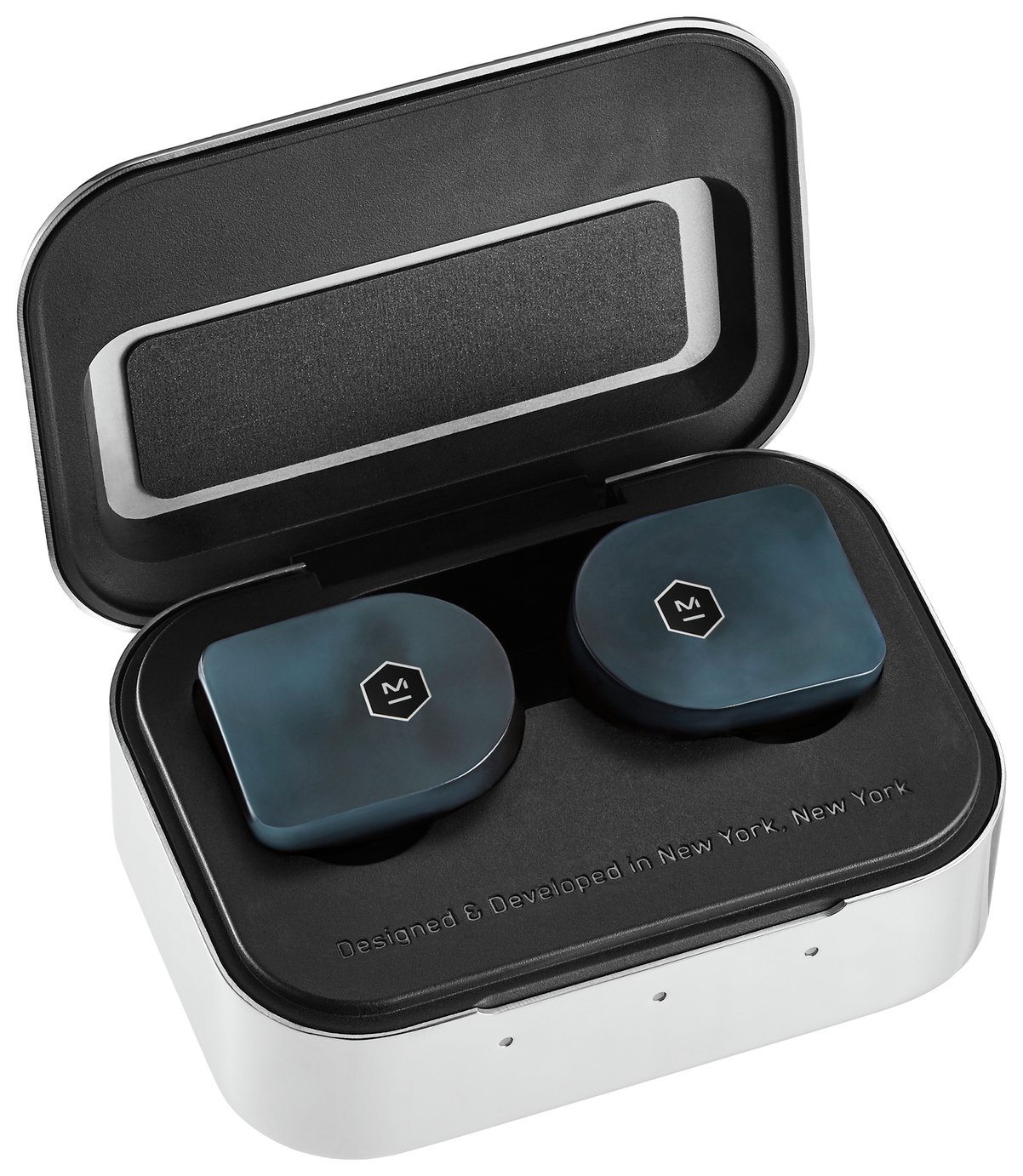 Master and Dynamic MW07 True Wireless Earphones - Steel Blue