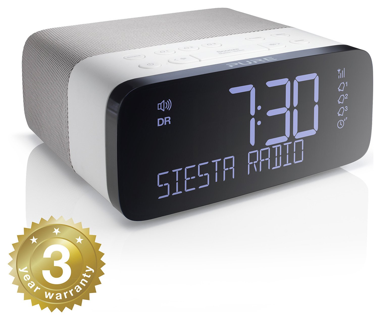 Pure Siesta Rise DAB+/FM Bedside Alarm Clock Review