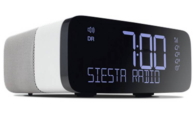 Buy Pure Siesta Rise Dab+ Fm Bedside Alarm Clock - White 