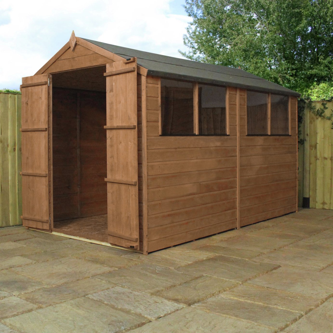 Mercia Wooden 10 x 6ft Shiplap Shed Review