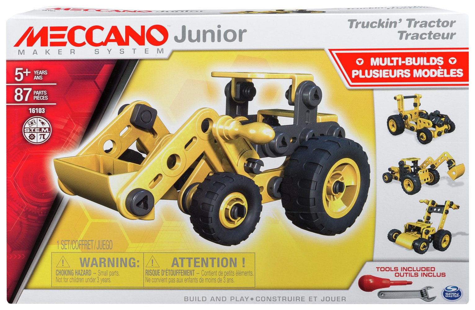 Meccano Junior Truckin Tractor Set