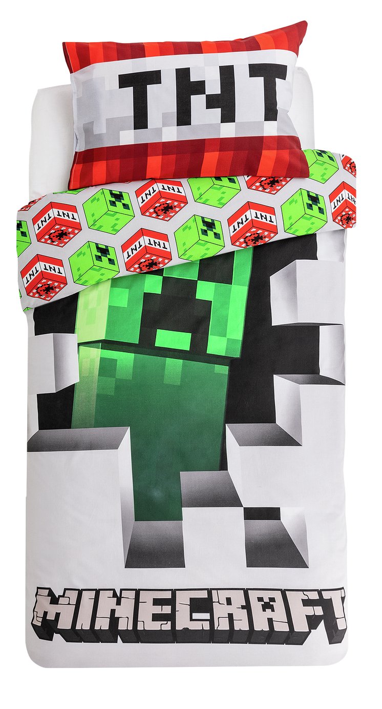 Minecraft Bedding Set Single 8799605 Argos Price Tracker