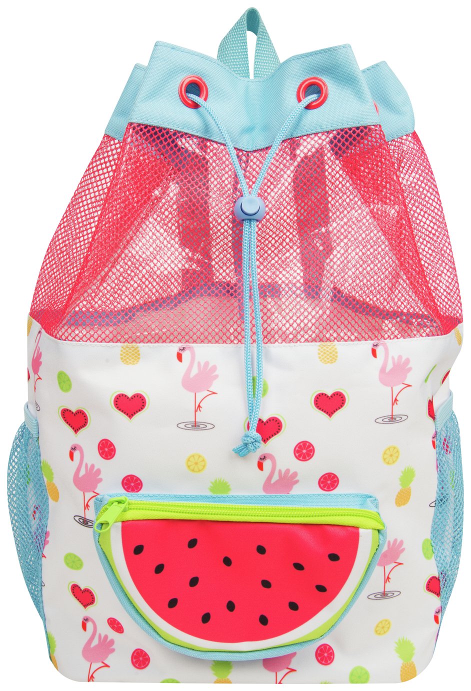 Fruity Flamingo Watermelon Swim Duffle Bag review