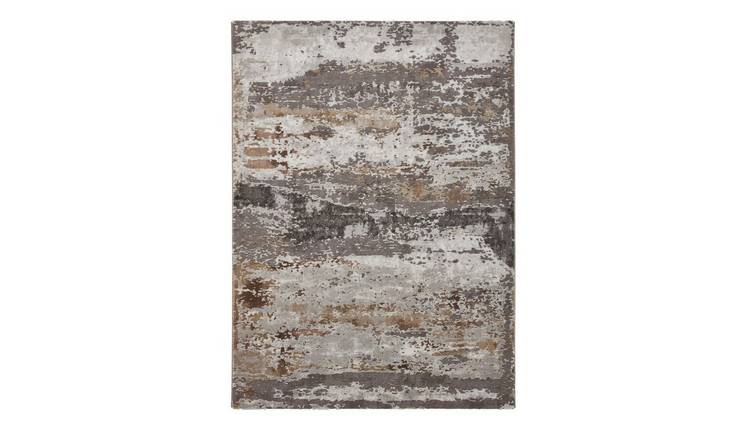 Mega Flooring Grey Modern Abstract Rug - 120 x 170cm