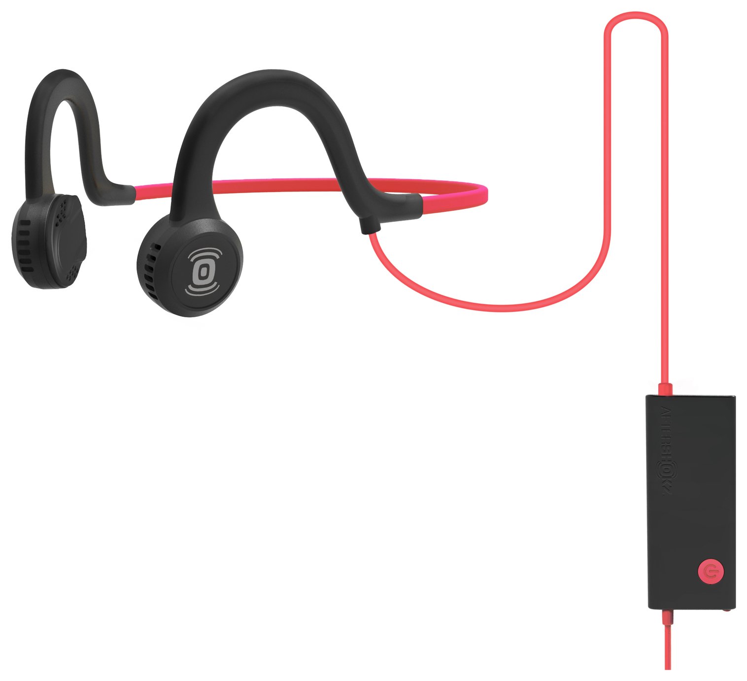 Aftershokz Sportz Titanium Open-Ear Headphones-Red
