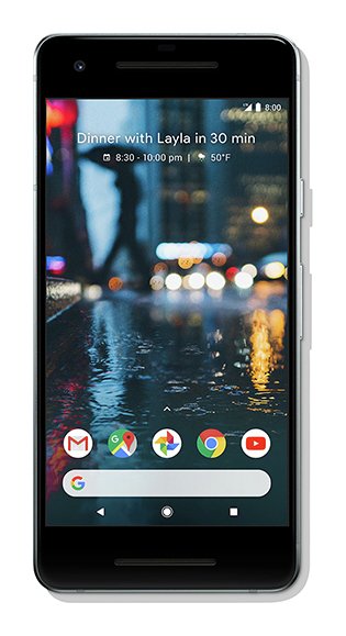 SIM Free Google Pixel 2 128GB Mobile Phone - White
