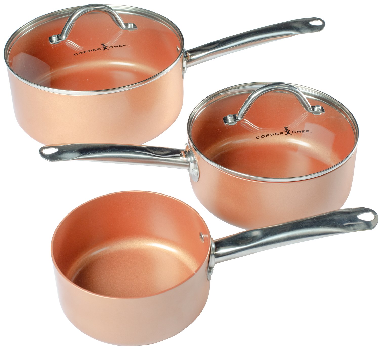 Copper Chef 3 Piece Saucepan Set review