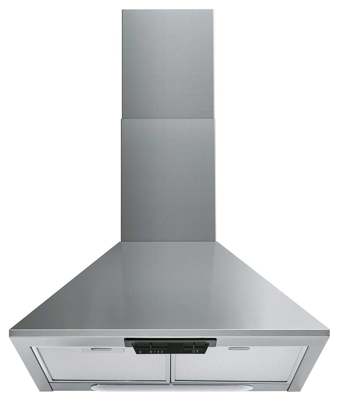 Indesit UHPM 6.3FCSX 60cm Cooker Hood - Graphite