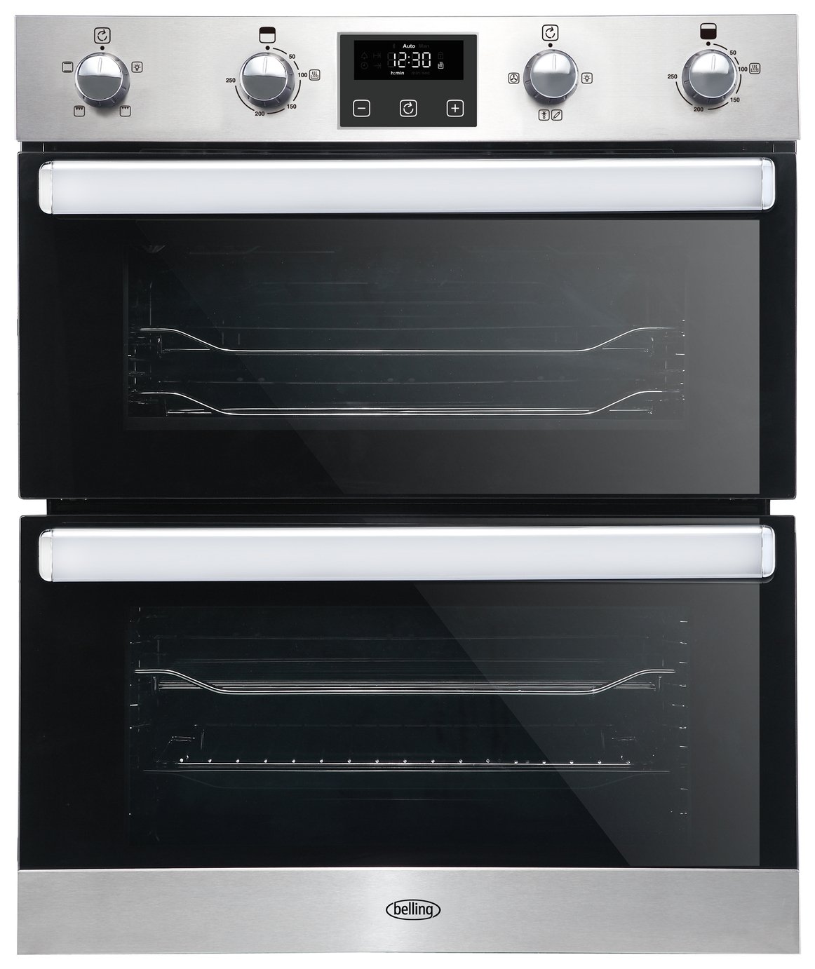 Belling BI702FP Built Under Double Electric Oven - S/Steel