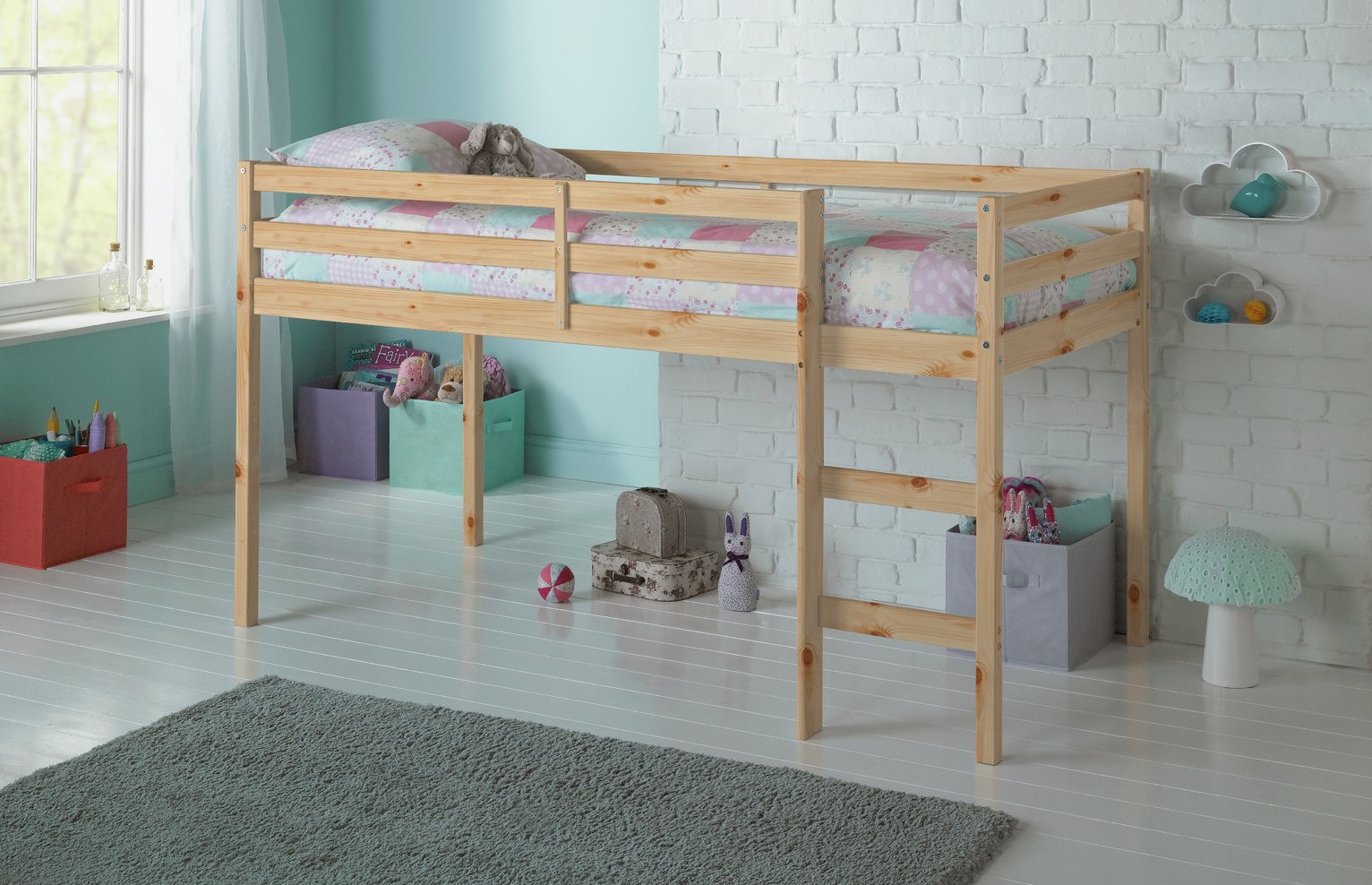 kids midsleeper beds