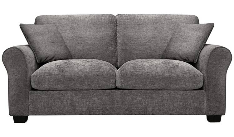 Argos Home Tammy 2 Seater Fabric Sofa bed - Charcoal