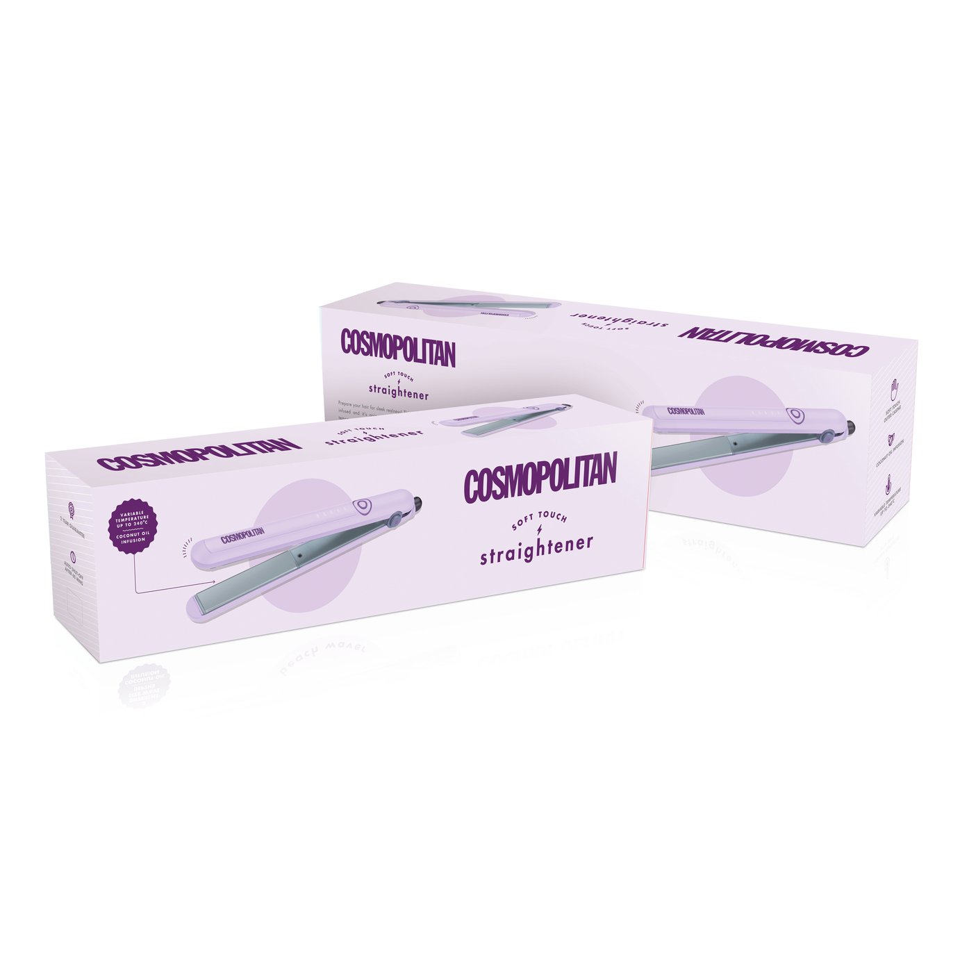 Cosmopolitan Cotton Candy Soft Touch Hair Straightener Review