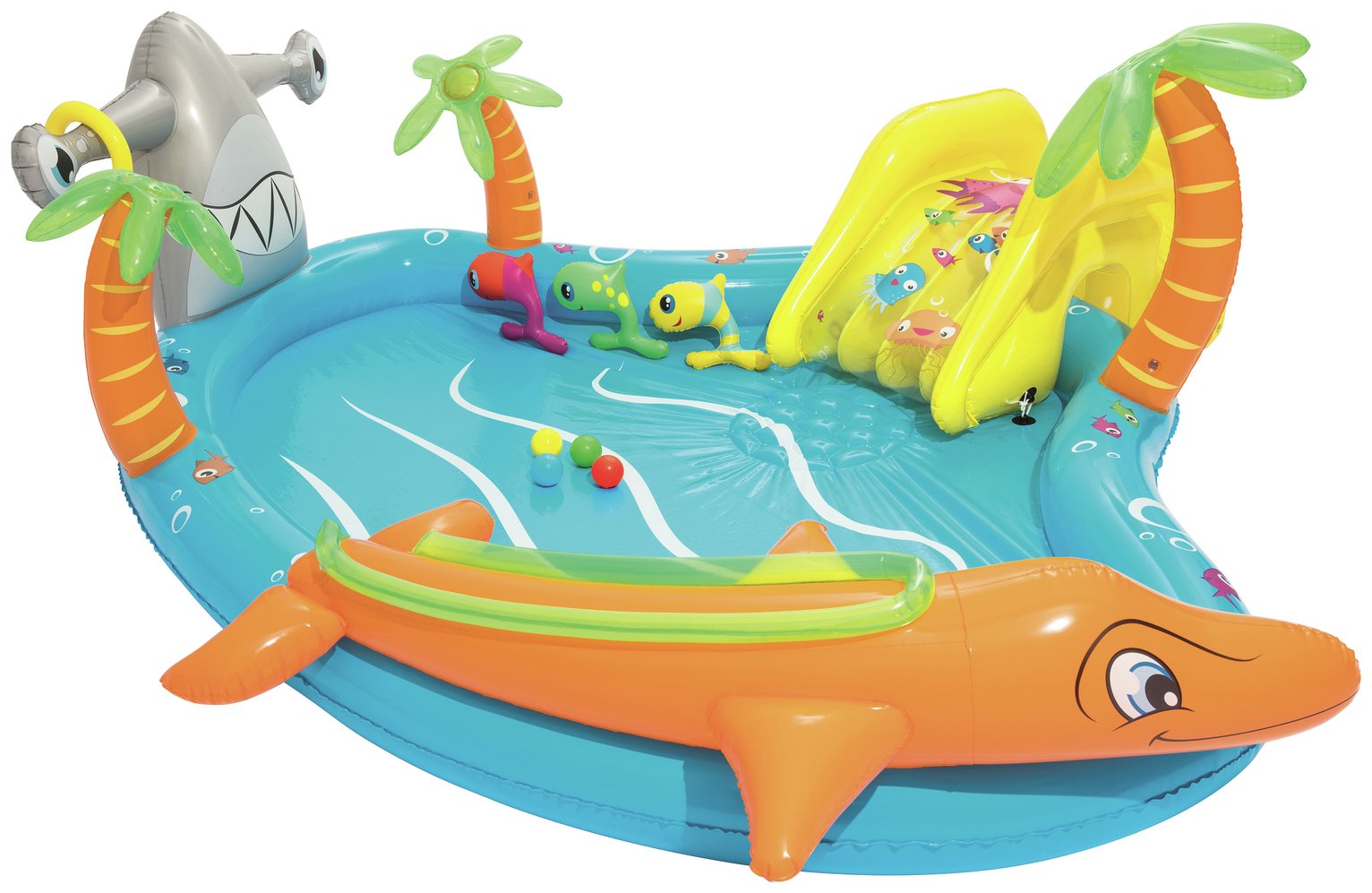 Chad Valley 9ft Sea Life Play Kids Paddling Pool - 273L