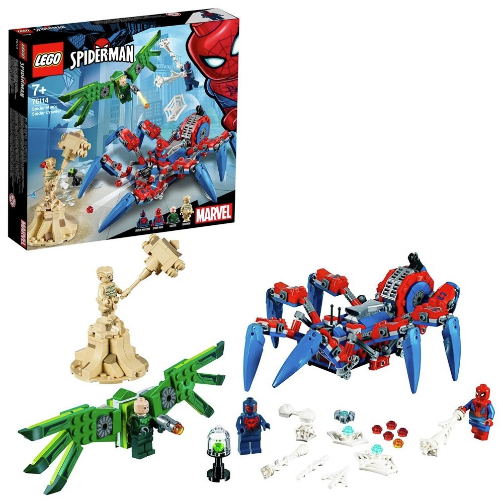 LEGO Super Heroes Spider-Man's Spider Crawler Set - 76114