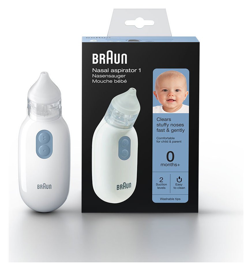 Braun BNA100 Electrical Nasal Aspirator 0  Months