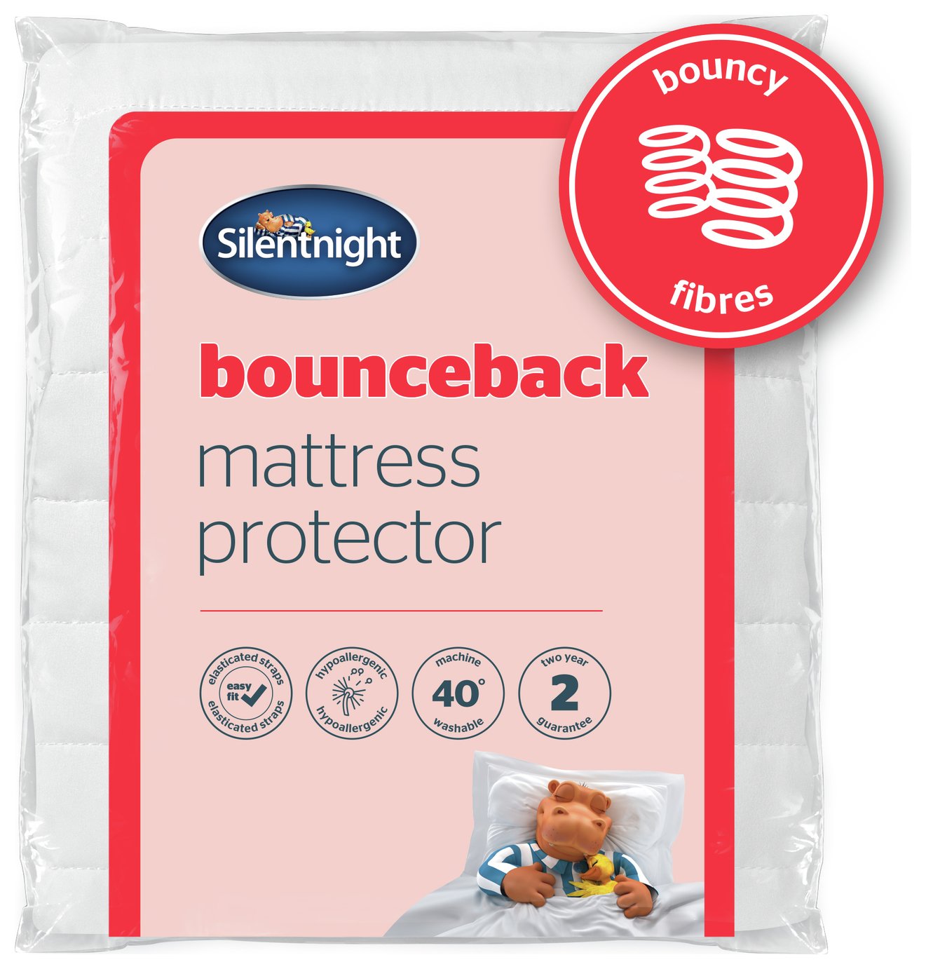 Silentnight Bounceback Mattress Protector - Double