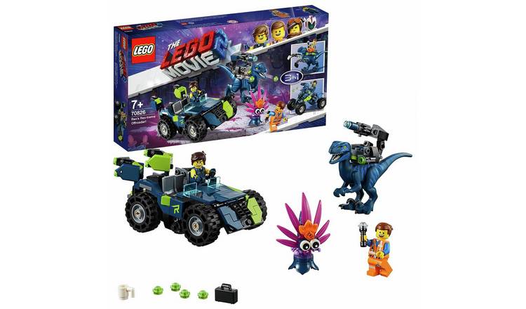 Buy Lego Movie 2 Rexs Treme Offroader Toy Car 70826 Toy Cars Vehicles And Sets Argos