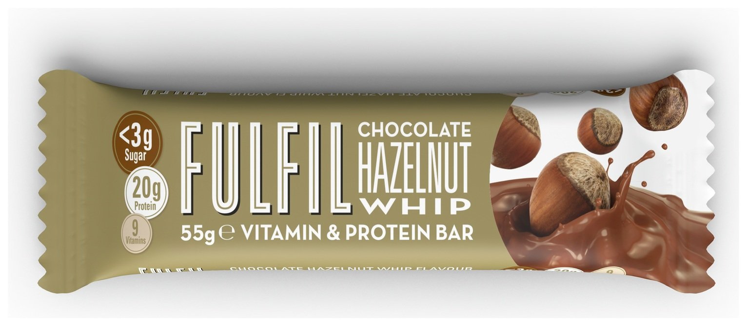 Fulfil Hazelnut Whip Protein and Vitamin Bars 15 x 55g Review