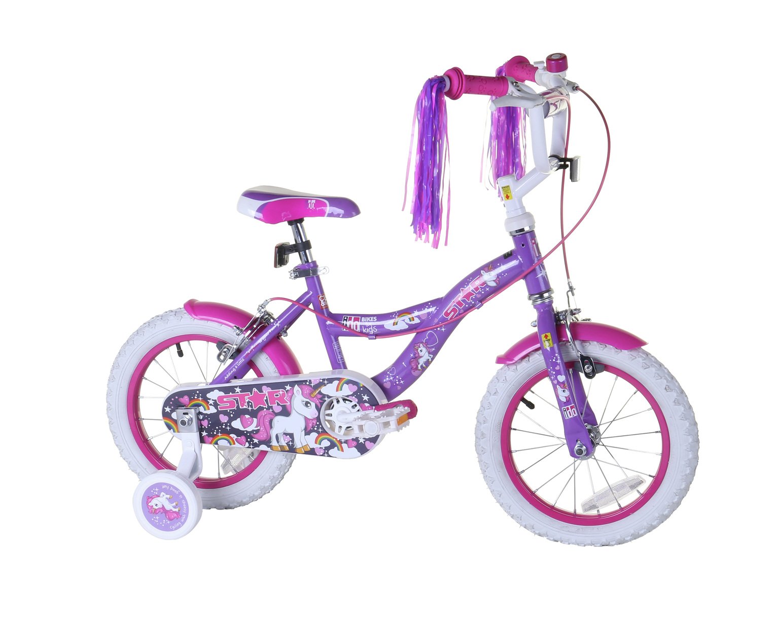 unicorn bike for 4 year old