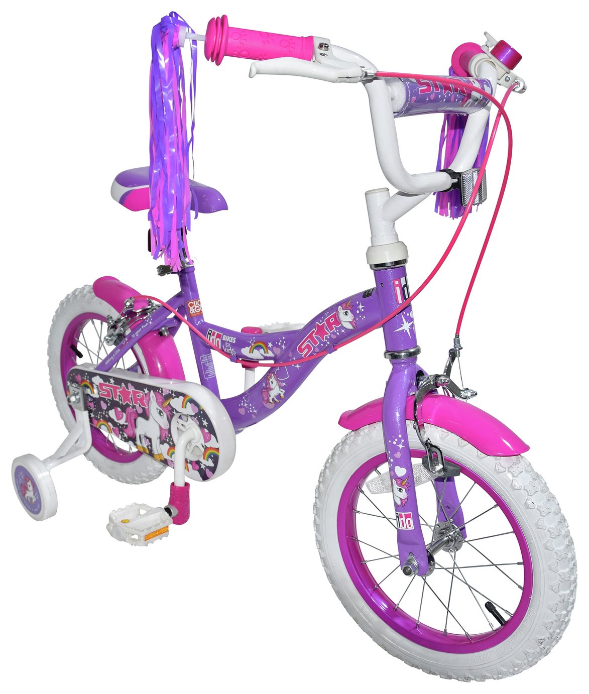 unicorn kids bike