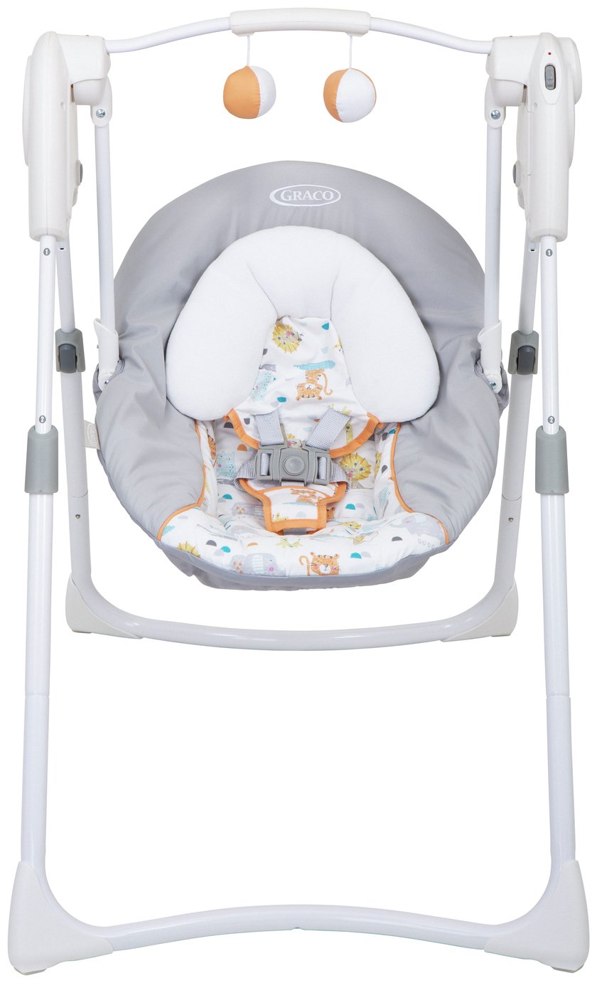 Graco Slim Spaces 2-in-1 Swing - Linus