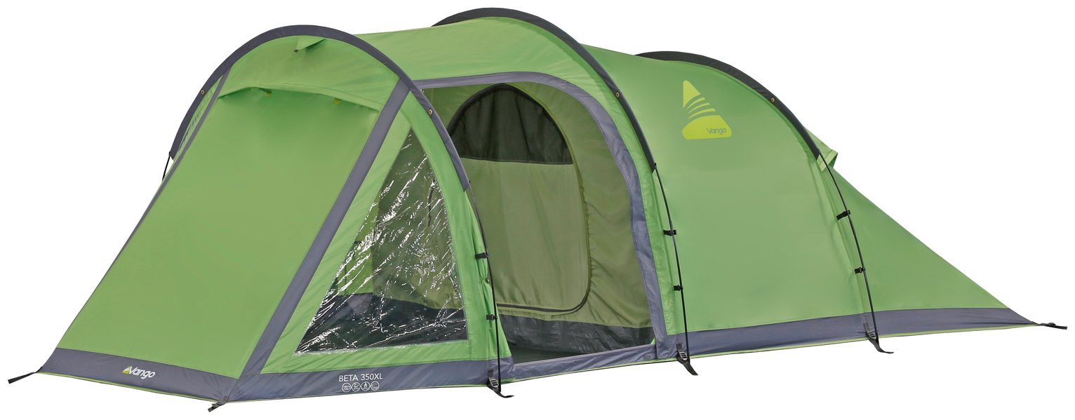 Vango Beta 350 3 Man 1 Room Tunnel Camping Tent with Porch