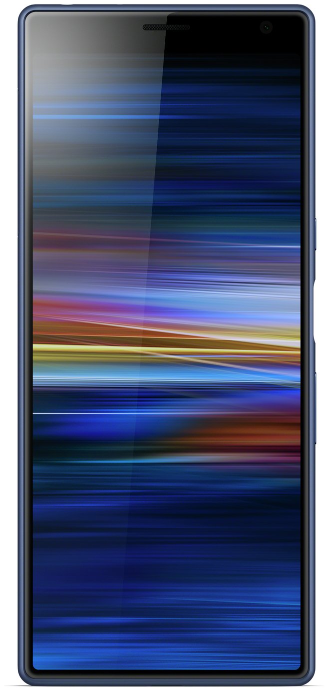 SIM Free Sony Xperia 10 Plus 64GB Mobile Phone - Blue
