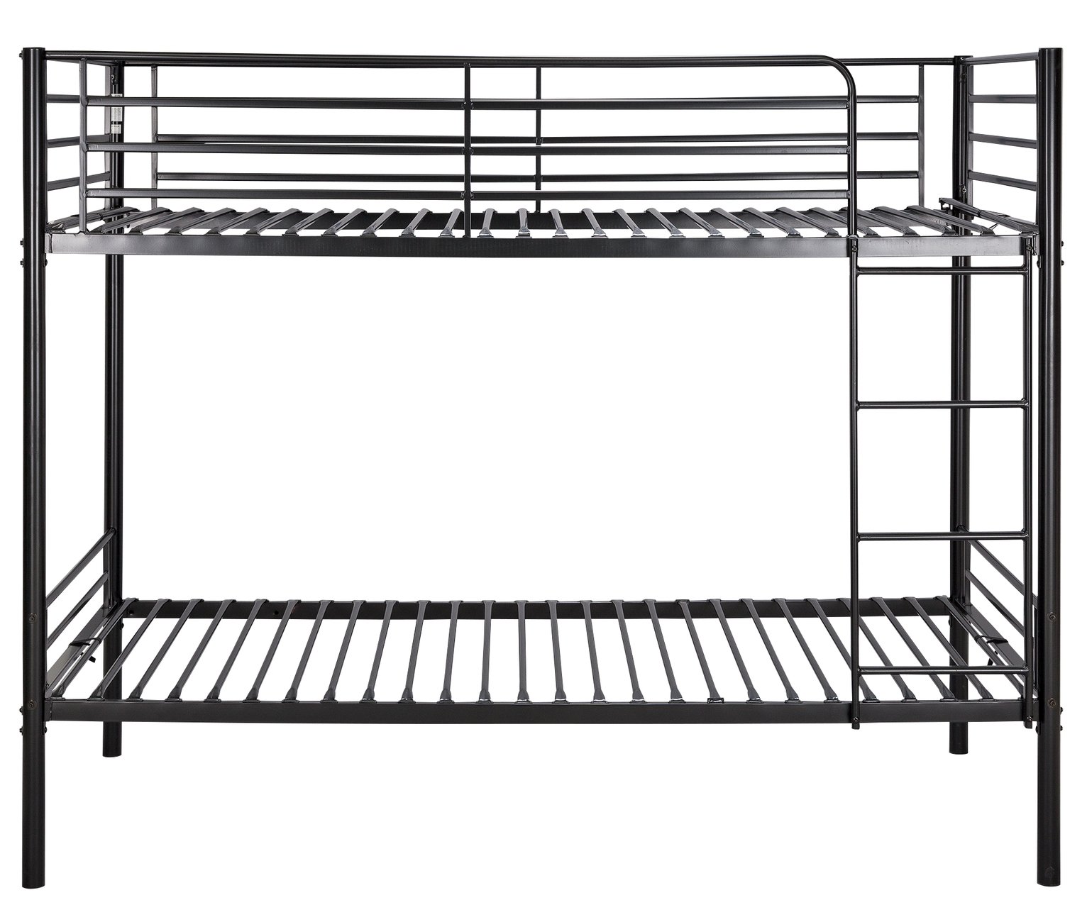 Argos Home Samuel Black Shorty Bunk Bed & 2 Mattresses Reviews