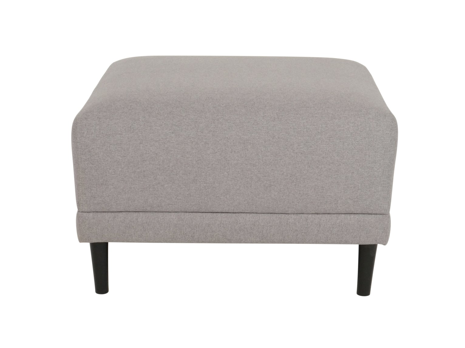 Argos Home Jonas Fabric Footstool - Light Grey