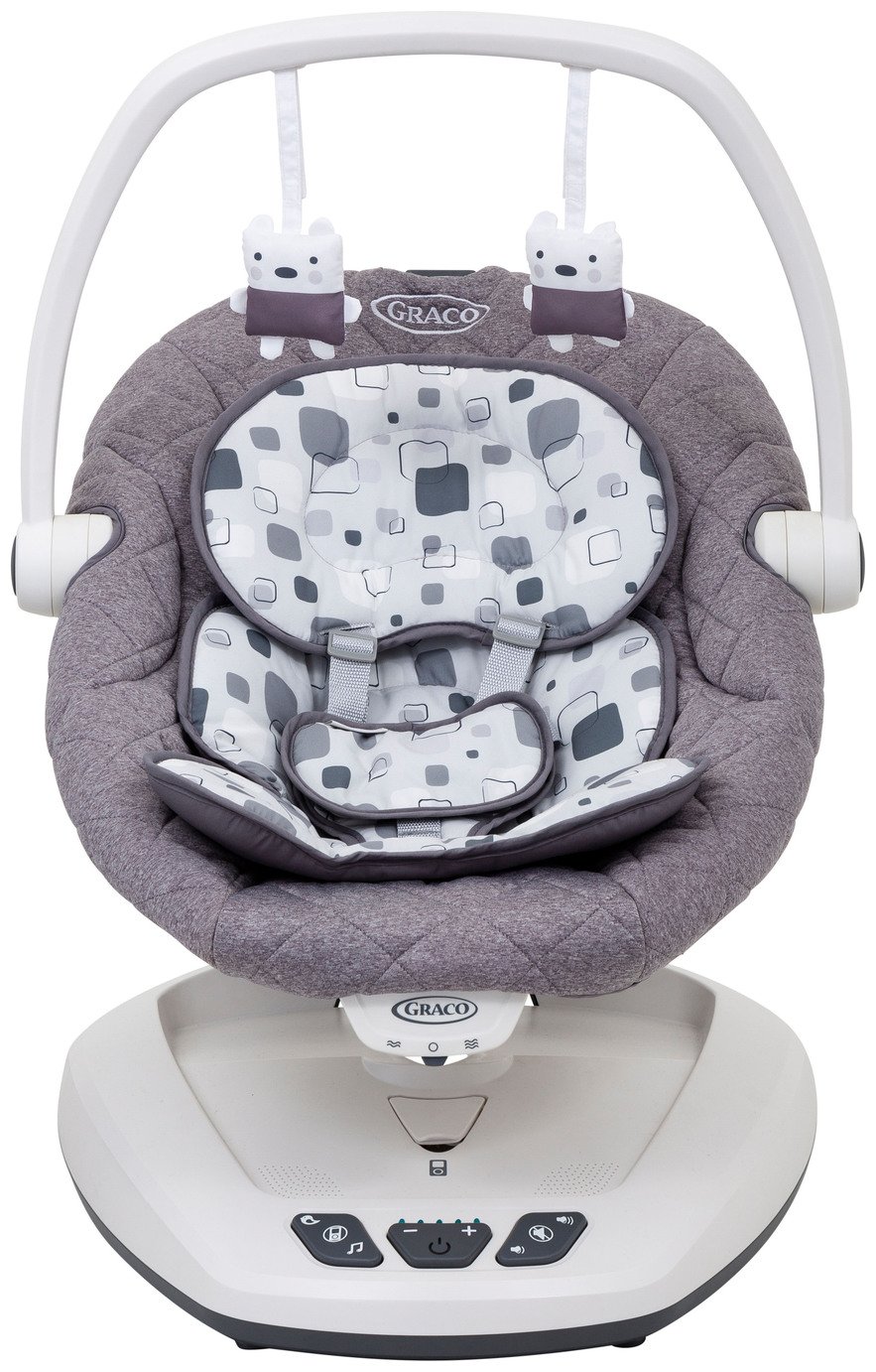 Graco Move with Me Soother Bouncer - Block Party