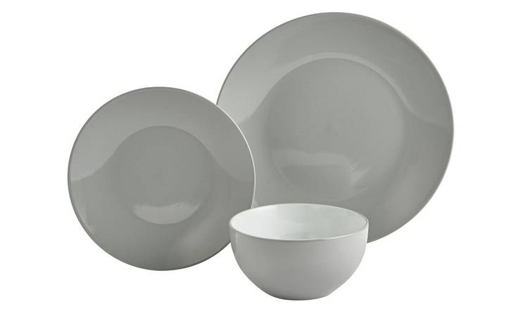 Grey crockery set best sale