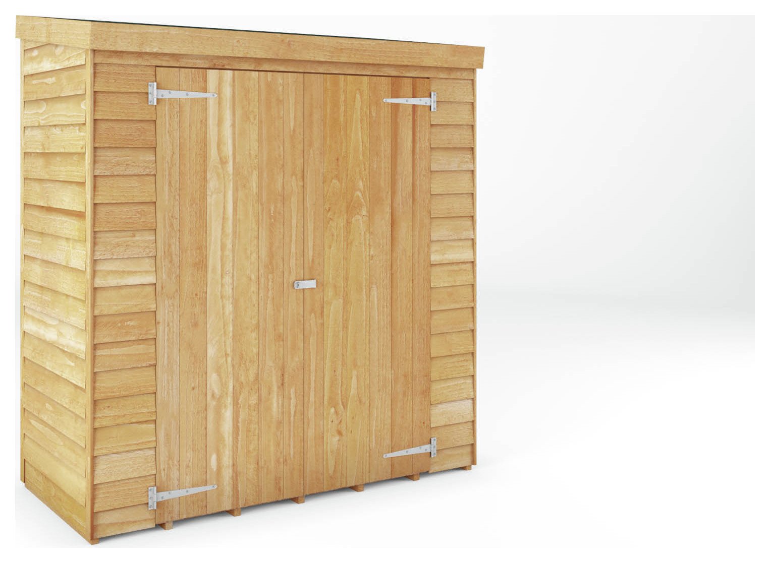 Mercia Wooden 6 x 3ft Overlap Pent Storage Unit