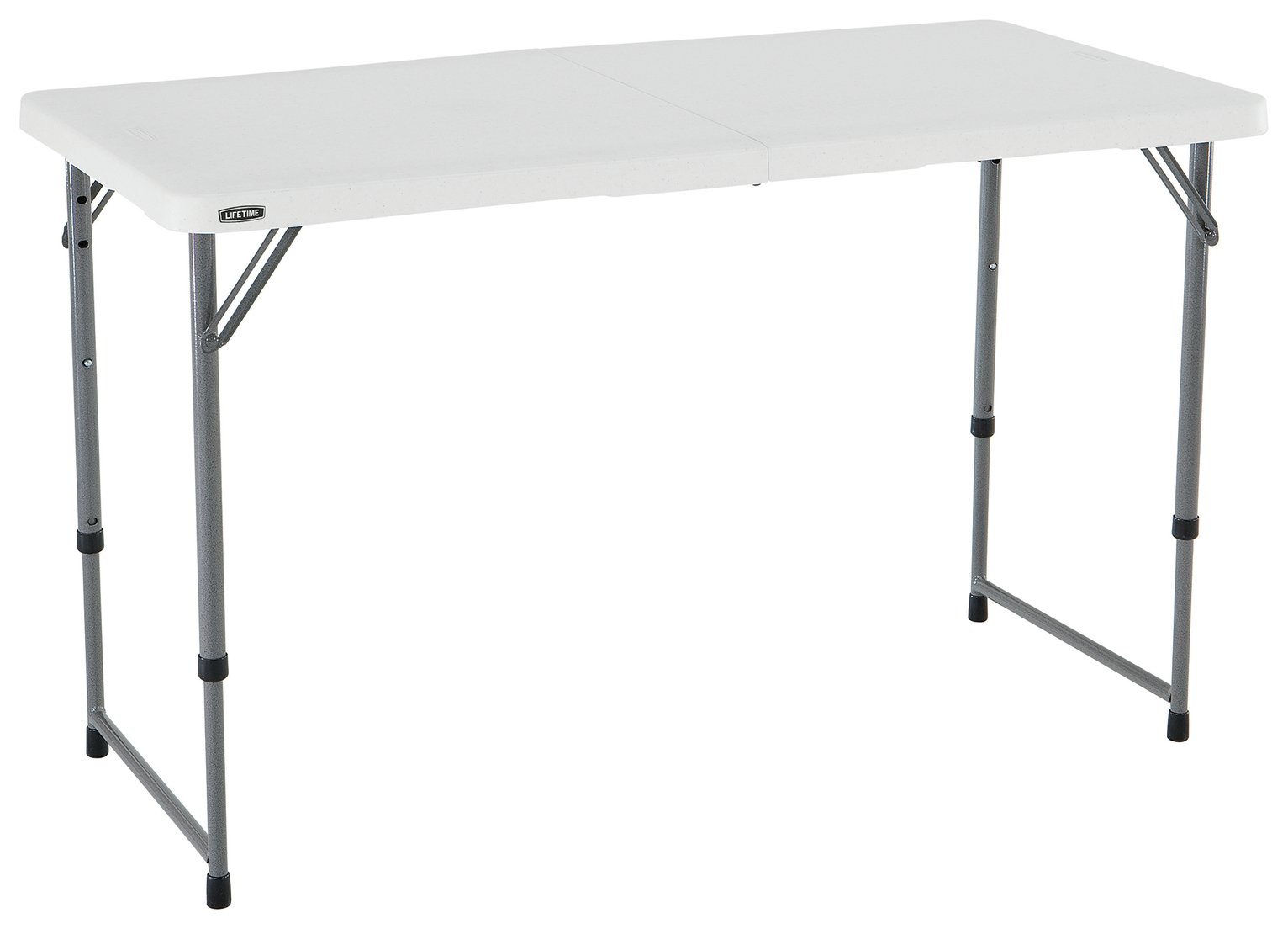 Lifetime 4ft Adjustable Height and Foldable Steel Table Review