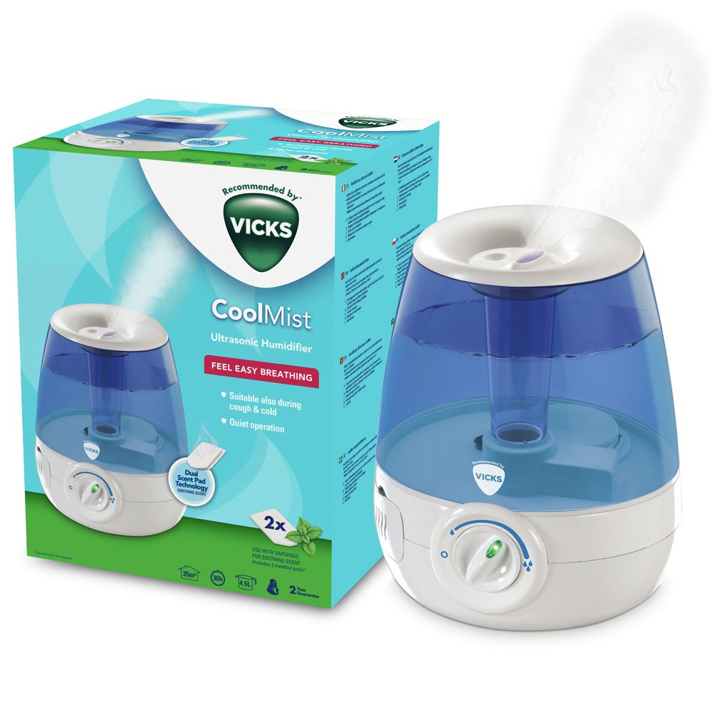 vicks ultrasonic humidifier