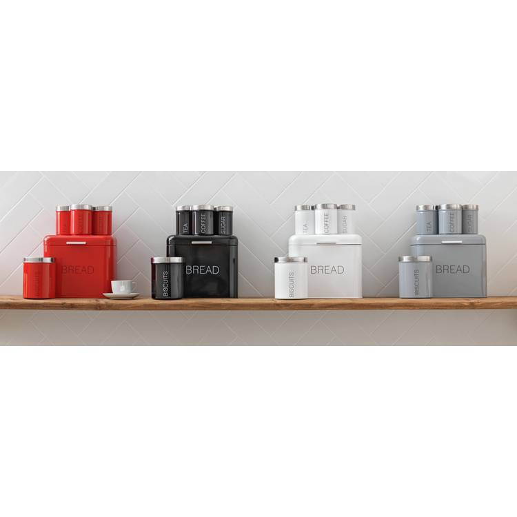 Argos Home 5 Piece Kitchen Storage Set - Flint Grey 0