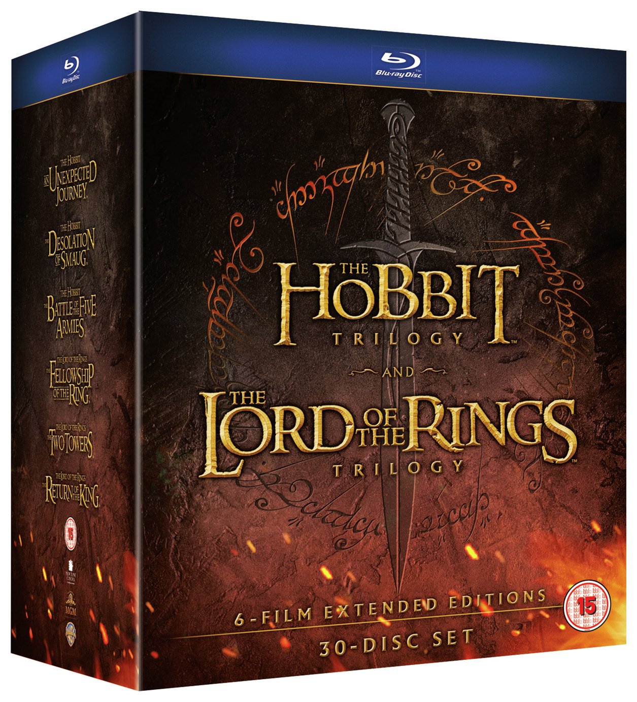 The Middle Earth Collection Blu-Ray Box Set