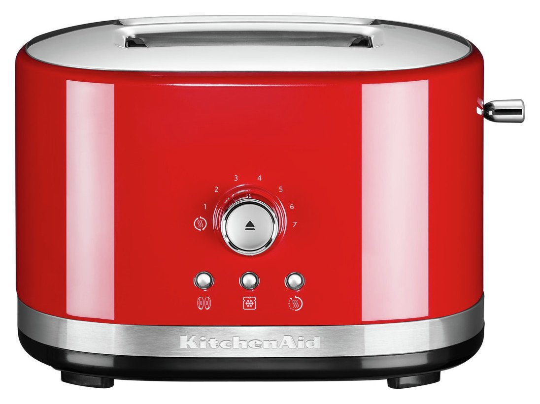 KitchenAid Manual Control 2 Slice Toaster - Empire Red
