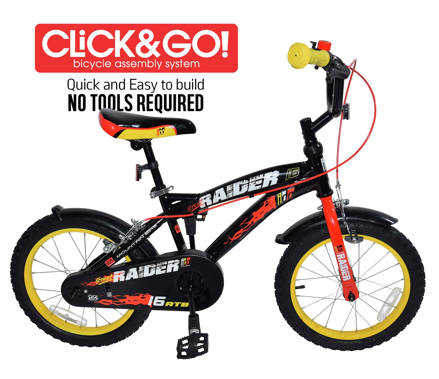 Click n Go Street Raider 16 inch Wheel Size Kids Bike Review