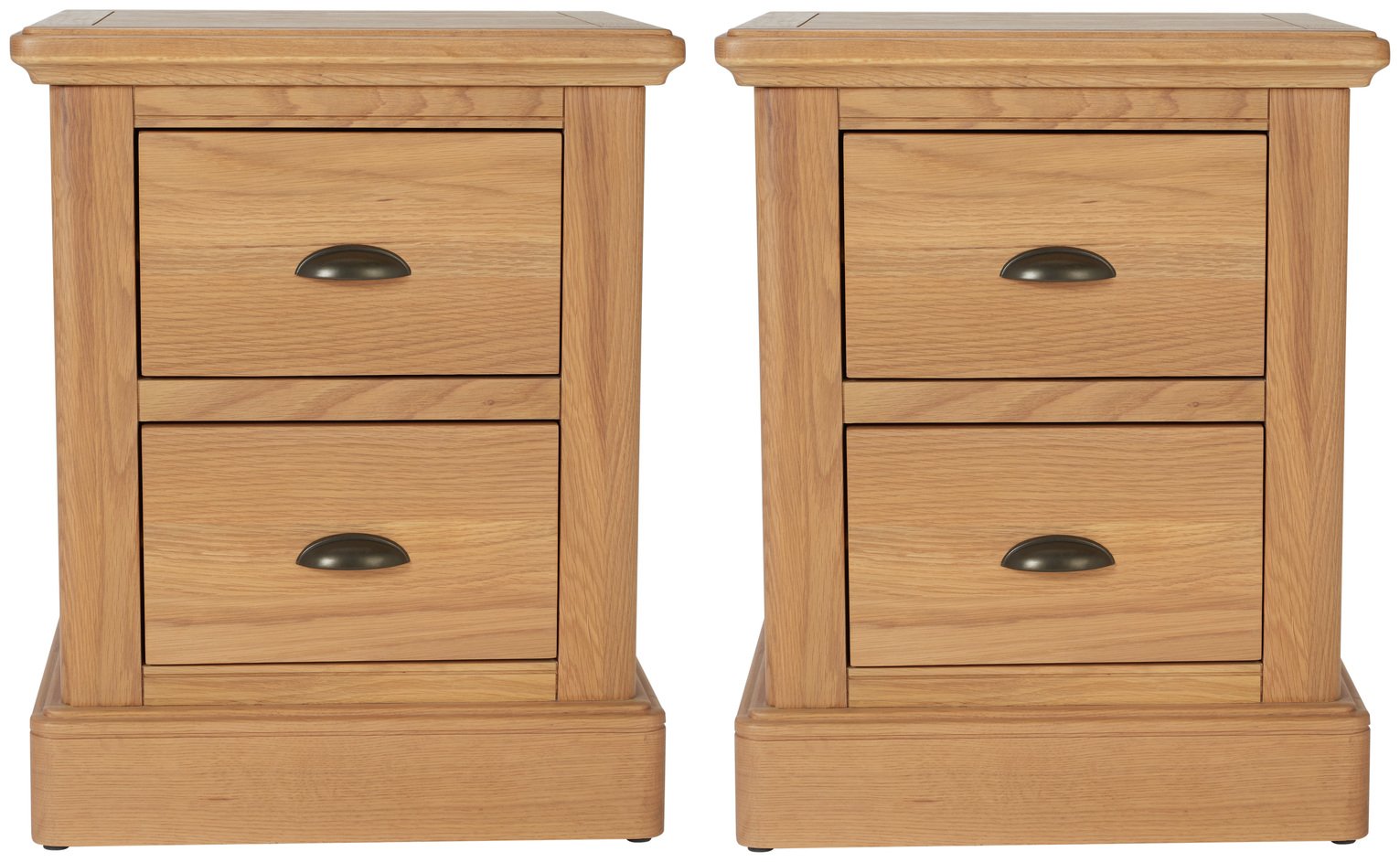 Argos Home Oakham Oak 2 Bedside Chests Package review